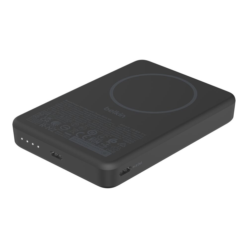 BELKIN BPD015hqBK BOOSTCHARGE SLIM MAGNETIC POWERBANK 10K BLACK BELKIN BPD015hqBK BOOSTCHARGE SLIM MAGNETIC POWERBANK 10K BLACK