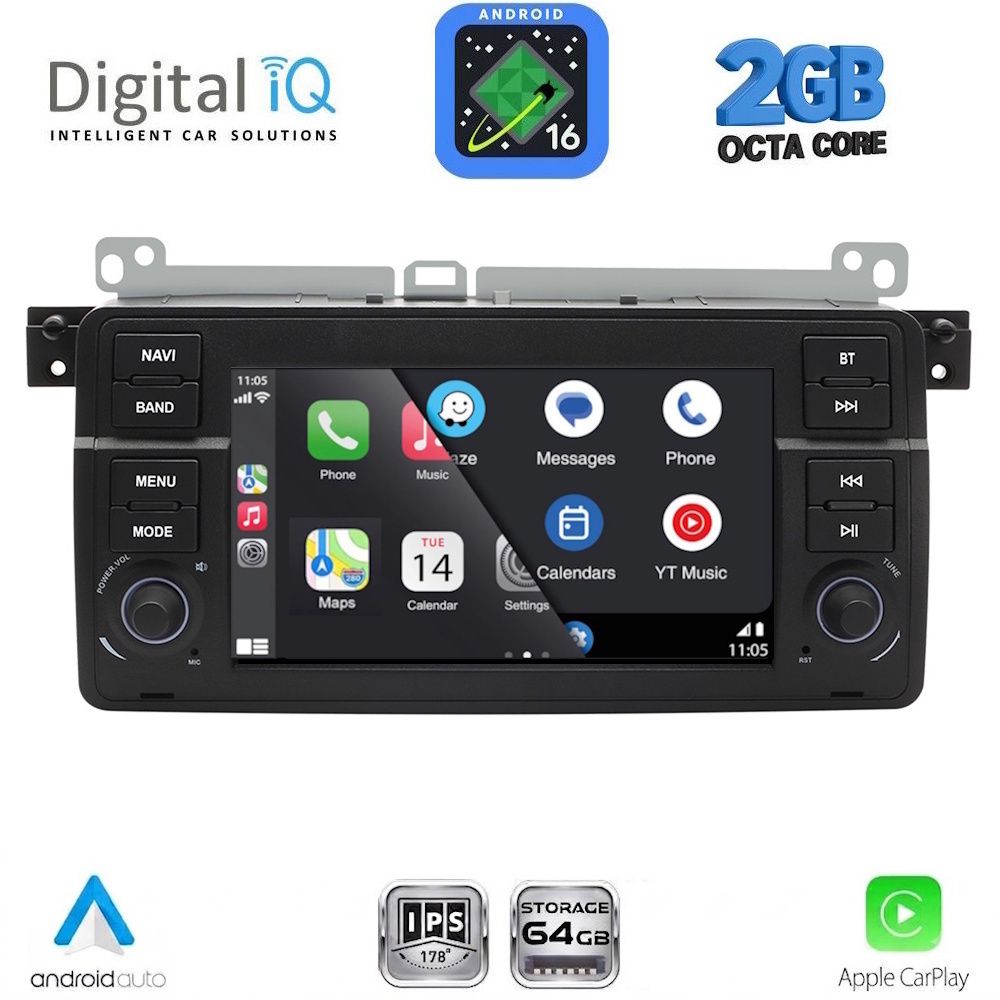 DIGITAL IQ BLF 352_CPA (7″ DECK) MULTIMEDIA SYSTEM for BMW E46 mod. 1998-2005 DIGITAL IQ BLF 352_CPA (7″ DECK) MULTIMEDIA SYSTEM for BMW E46 mod. 1998-2005