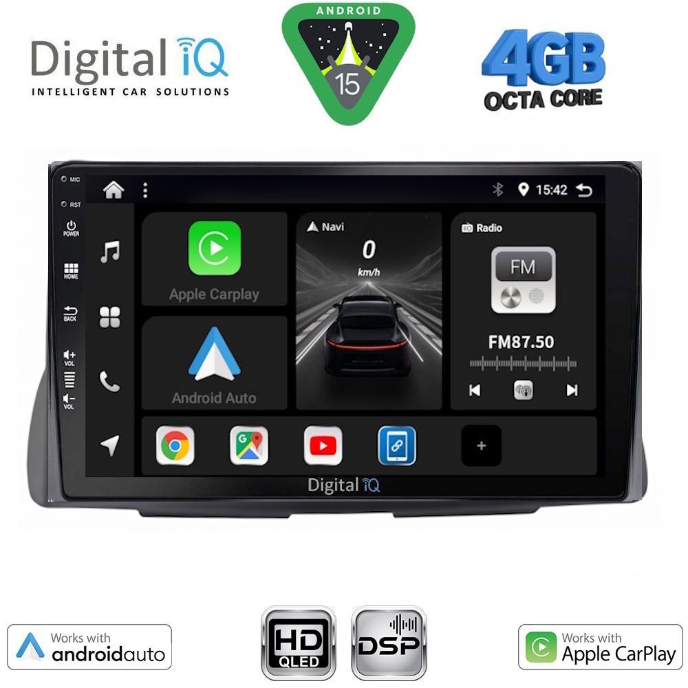 DIGITAL IQ BXF 16090_CPAA (9inc) MULTIMEDIA TABLET for CITROEN C2 mod. 2003-2009 DIGITAL IQ BXF 16090_CPAA (9inc) MULTIMEDIA TABLET for CITROEN C2 mod. 2003-2009