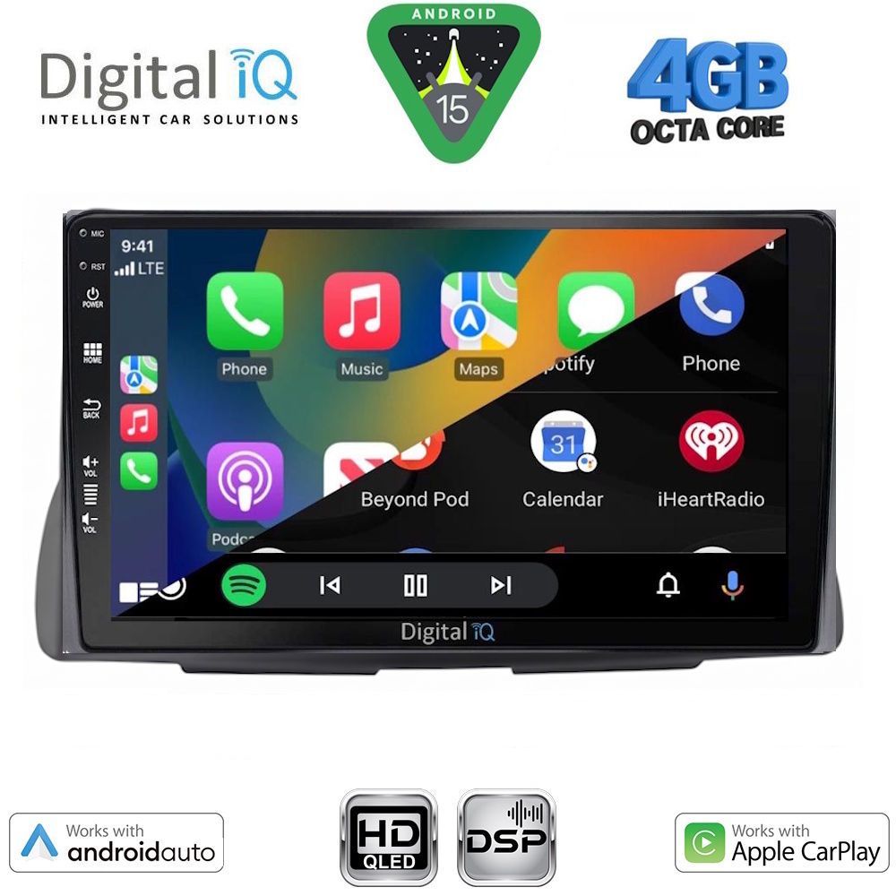 DIGITAL IQ BXF 16090_CPAA (9inc) MULTIMEDIA TABLET for CITROEN C2 mod. 2003-2009 DIGITAL IQ BXF 16090_CPAA (9inc) MULTIMEDIA TABLET for CITROEN C2 mod. 2003-2009