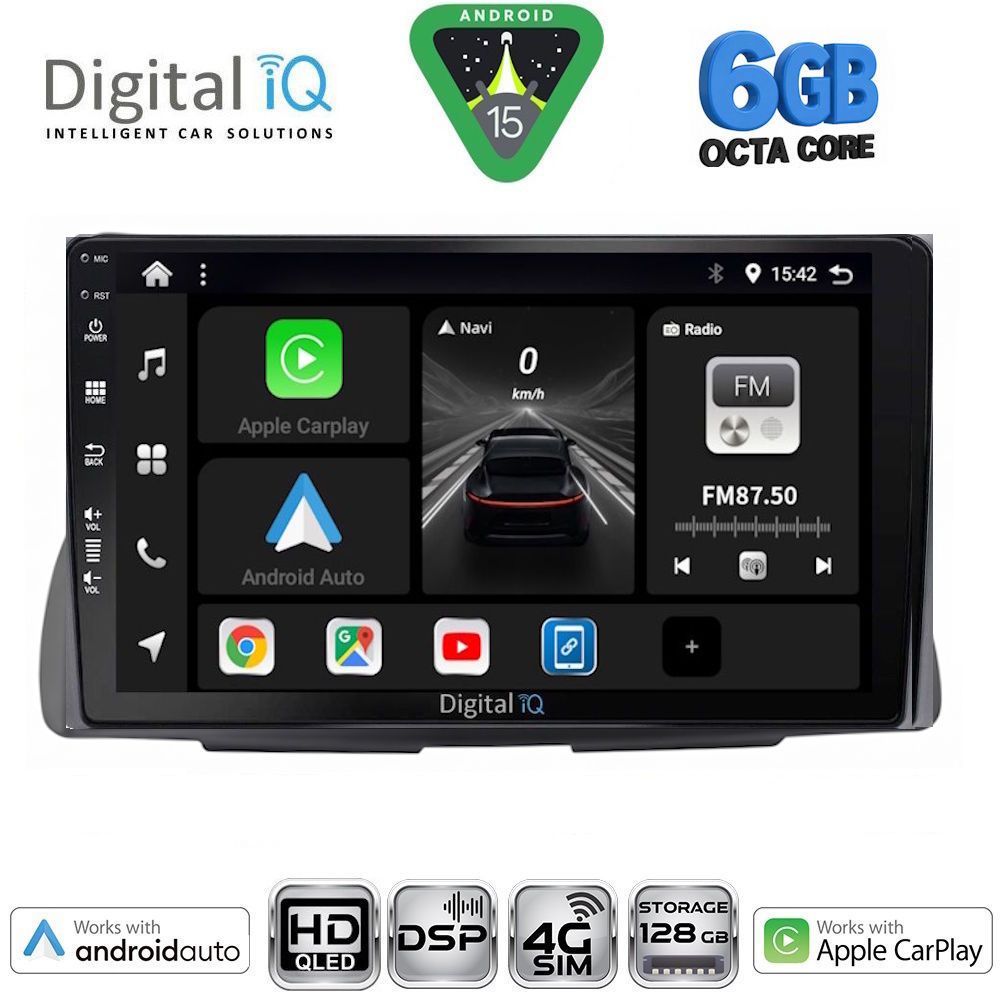 DIGITAL IQ BXF 17090_CPAA (9inc) MULTIMEDIA TABLET for CITROEN C2 mod. 2003-2009 DIGITAL IQ BXF 17090_CPAA (9inc) MULTIMEDIA TABLET for CITROEN C2 mod. 2003-2009