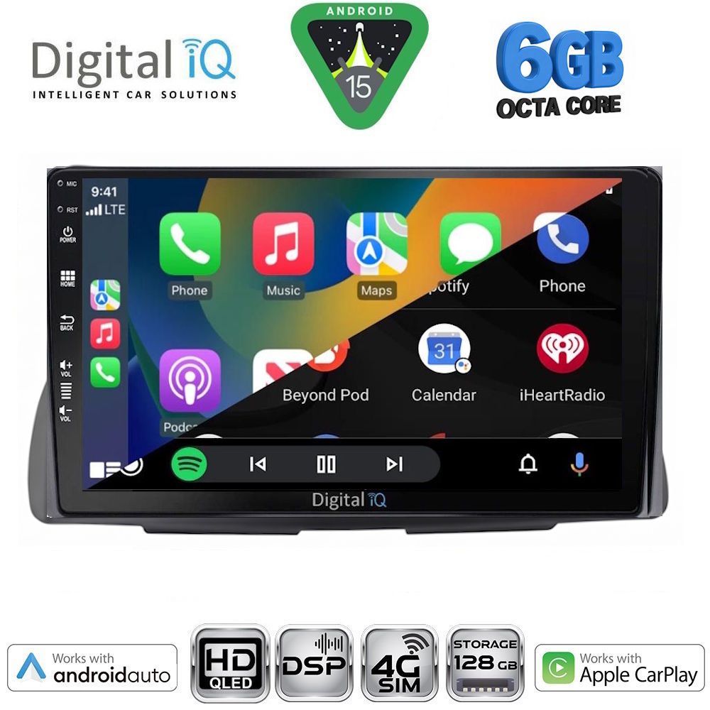 DIGITAL IQ BXF 17090_CPAA (9inc) MULTIMEDIA TABLET for CITROEN C2 mod. 2003-2009 DIGITAL IQ BXF 17090_CPAA (9inc) MULTIMEDIA TABLET for CITROEN C2 mod. 2003-2009