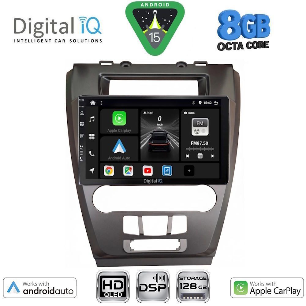 DIGITAL IQ BXF 18159CH_CPAA (10inc) MULTIMEDIA TABLET for FORD FUSION mod. 2012-2017 DIGITAL IQ BXF 18159CH_CPAA (10inc) MULTIMEDIA TABLET for FORD FUSION mod. 2012-2017
