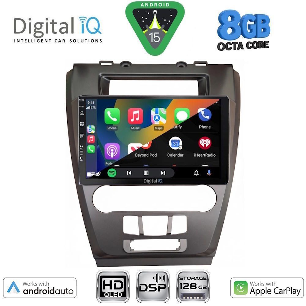 DIGITAL IQ BXF 18159CH_CPAA (10inc) MULTIMEDIA TABLET for FORD FUSION mod. 2012-2017 DIGITAL IQ BXF 18159CH_CPAA (10inc) MULTIMEDIA TABLET for FORD FUSION mod. 2012-2017
