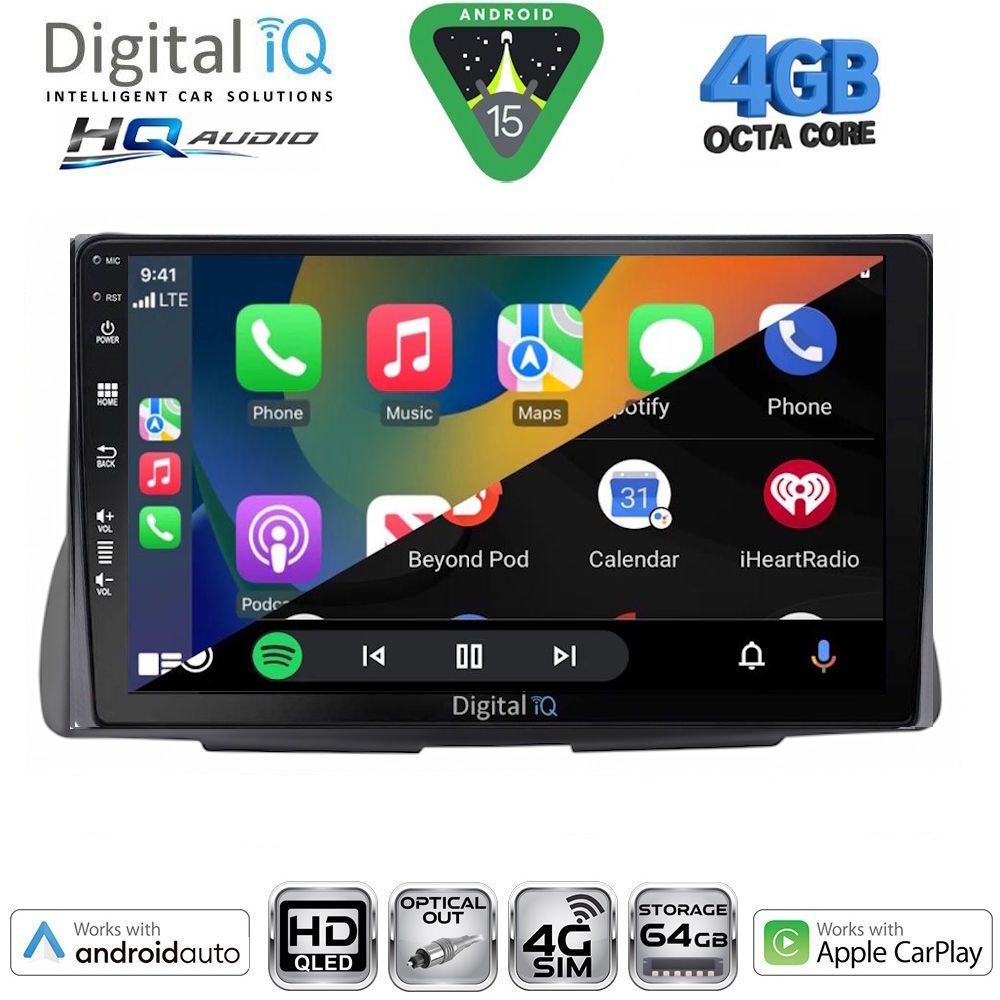 DIGITAL IQ BXK 19090_CPAA (9inc) MULTIMEDIA TABLET for CITROEN C2 mod. 2003-2009 DIGITAL IQ BXK 19090_CPAA (9inc) MULTIMEDIA TABLET for CITROEN C2 mod. 2003-2009