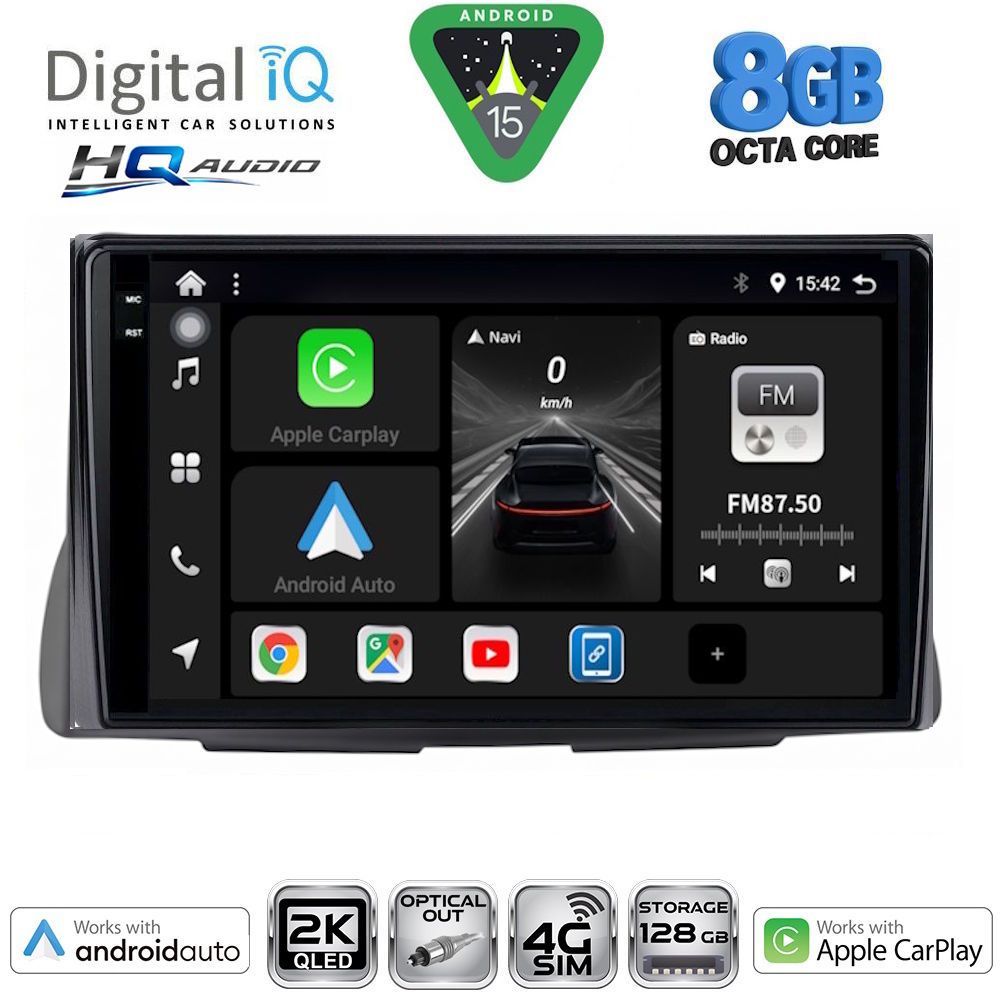 DIGITAL IQ BXK 20090_CPAA (9inc) MULTIMEDIA TABLET for CITROEN C2 mod. 2003-2009 DIGITAL IQ BXK 20090_CPAA (9inc) MULTIMEDIA TABLET for CITROEN C2 mod. 2003-2009