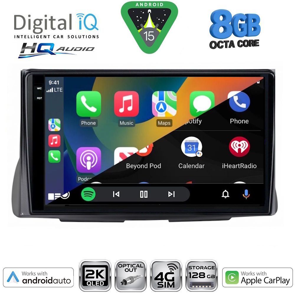 DIGITAL IQ BXK 20090_CPAA (9inc) MULTIMEDIA TABLET for CITROEN C2 mod. 2003-2009 DIGITAL IQ BXK 20090_CPAA (9inc) MULTIMEDIA TABLET for CITROEN C2 mod. 2003-2009