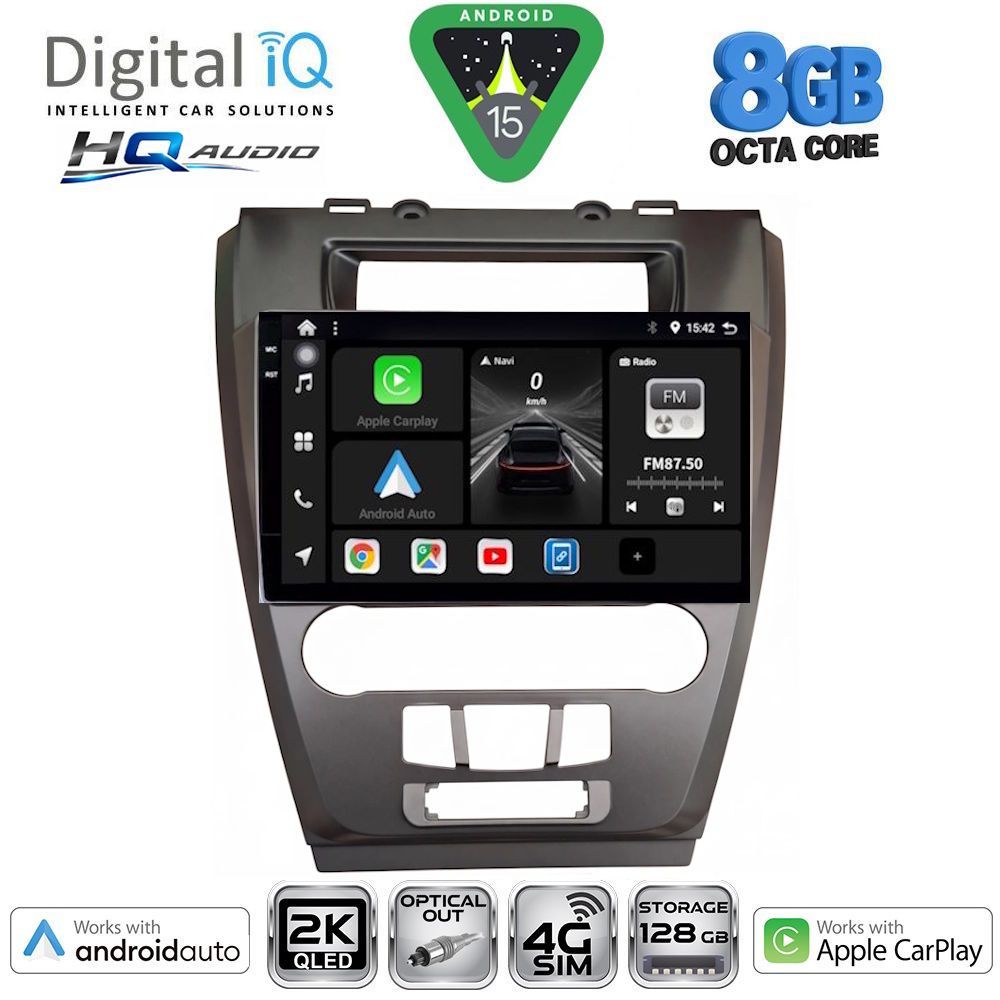 DIGITAL IQ BXK 20159CH_CPAA (10inc) MULTIMEDIA TABLET for FORD FUSION mod. 2012-2017 DIGITAL IQ BXK 20159CH_CPAA (10inc) MULTIMEDIA TABLET for FORD FUSION mod. 2012-2017