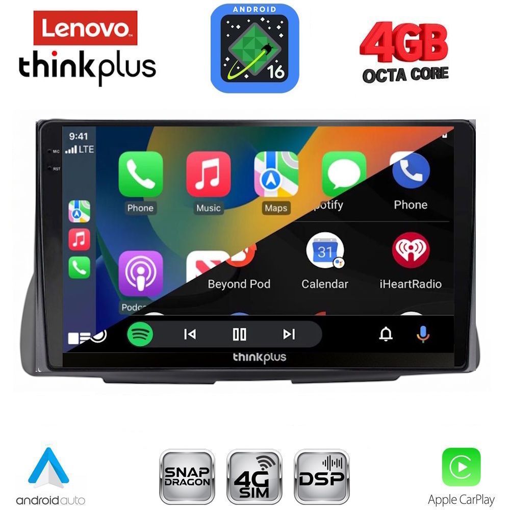 LENOVO LTG 7090_CPA (9inc) MULTIMEDIA TABLET for CITROEN C2 mod. 2003-2009 LENOVO LTG 7090_CPA (9inc) MULTIMEDIA TABLET for CITROEN C2 mod. 2003-2009