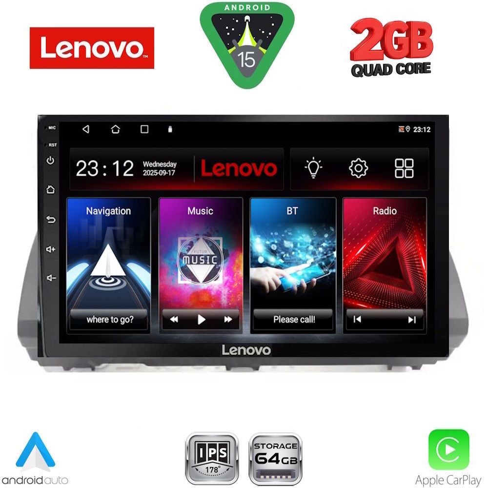 LENOVO LVD 2109B_CPA (10inc) MULTIMEDIA TABLET for DACIA LOGAN - SANDERO - JOGGER mod. 2020-2026 LENOVO LVD 2109B_CPA (10inc) MULTIMEDIA TABLET for DACIA LOGAN - SANDERO - JOGGER mod. 2020-2026