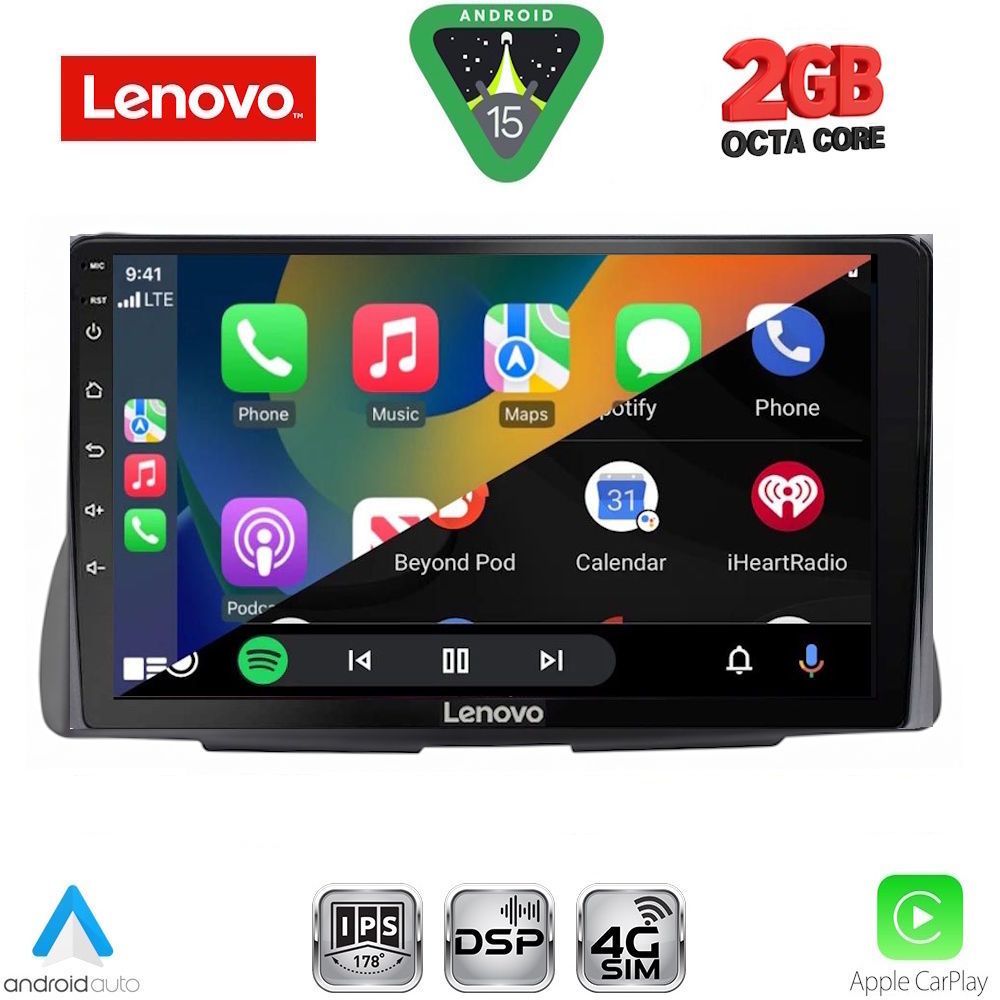 LENOVO LVF 5090_CPA (9inc) MULTIMEDIA TABLET for CITROEN C2 mod. 2003-2009 LENOVO LVF 5090_CPA (9inc) MULTIMEDIA TABLET for CITROEN C2 mod. 2003-2009