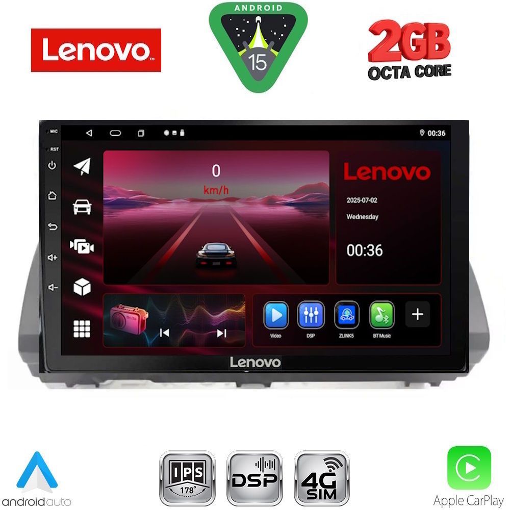 LENOVO LVF 5109B_CPA (10inc) MULTIMEDIA TABLET for DACIA LOGAN - SANDERO - JOGGER mod. 2020-2026 LENOVO LVF 5109B_CPA (10inc) MULTIMEDIA TABLET for DACIA LOGAN - SANDERO - JOGGER mod. 2020-2026