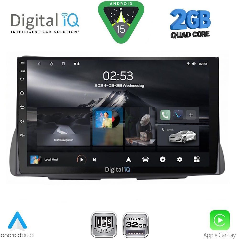 DIGITAL IQ RSD 1090_CPA (9inc) MULTIMEDIA TABLET for CITROEN C2 mod. 2003-2009 DIGITAL IQ RSD 1090_CPA (9inc) MULTIMEDIA TABLET for CITROEN C2 mod. 2003-2009