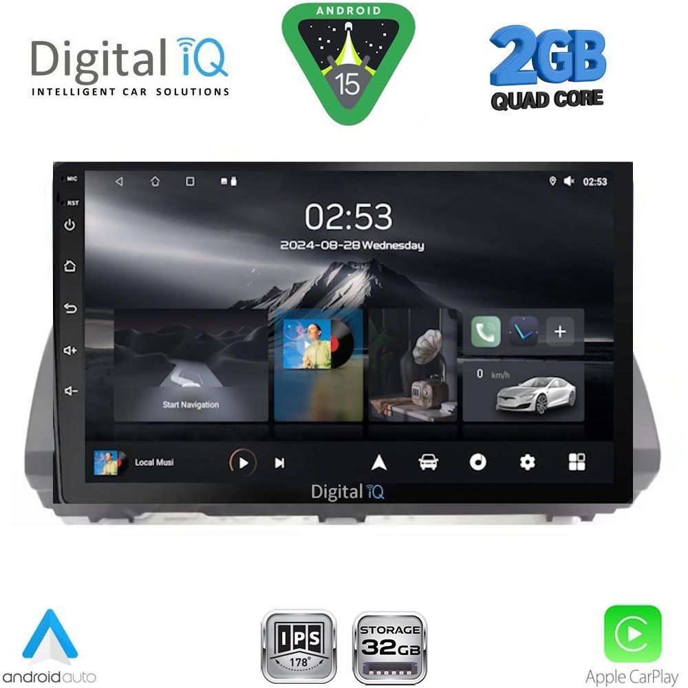 DIGITAL IQ RSD 1109B_CPA (10inc) MULTIMEDIA TABLET for DACIA LOGAN - SANDERO - JOGGER mod. 2020-2026 DIGITAL IQ RSD 1109B_CPA (10inc) MULTIMEDIA TABLET for DACIA LOGAN - SANDERO - JOGGER mod. 2020-2026