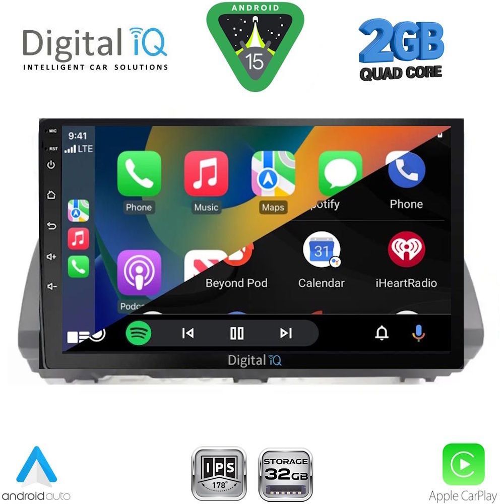 DIGITAL IQ RSD 1109B_CPA (10inc) MULTIMEDIA TABLET for DACIA LOGAN - SANDERO - JOGGER mod. 2020-2026 DIGITAL IQ RSD 1109B_CPA (10inc) MULTIMEDIA TABLET for DACIA LOGAN - SANDERO - JOGGER mod. 2020-2026