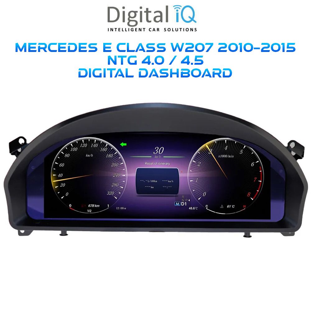 DIGITAL IQ DDD 993_DC (12.3in) DIGITAL INSTRUMENT CLUSTER for MERCEDES E CLASS (W207) mod. 2010-2015 (NTG 4.0/4.5) DIGITAL IQ DDD 993_DC (12.3in) DIGITAL INSTRUMENT CLUSTER for MERCEDES E CLASS (W207) mod. 2010-2015 (NTG 4.0/4.5)