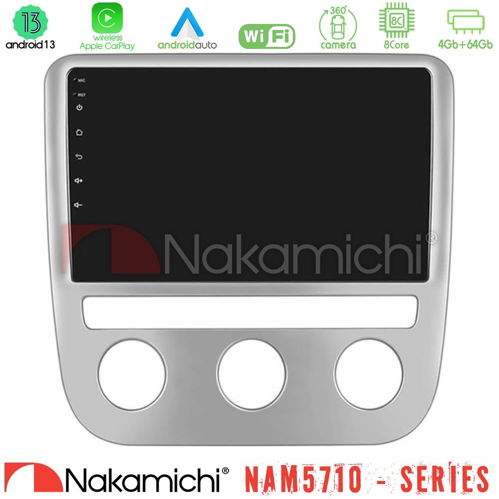 Nakamichi NAM5710 Series 8Core Android13 4+64GB VW Scirocco 2008-2014 Navigation Multimedia Tablet 9 Nakamichi NAM5710 Series 8Core Android13 4+64GB VW Scirocco 2008-2014 Navigation Multimedia Tablet 9