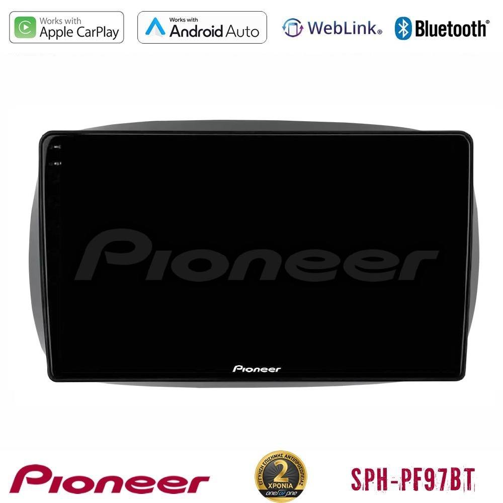 Pioneer SPH-PF97BT Series Smart 453 High Level Multimedia Station 9 (Tablet Style) Με Carplay & Android Auto Pioneer SPH-PF97BT Series Smart 453 High Level Multimedia Station 9 (Tablet Style) Με Carplay & Android Auto