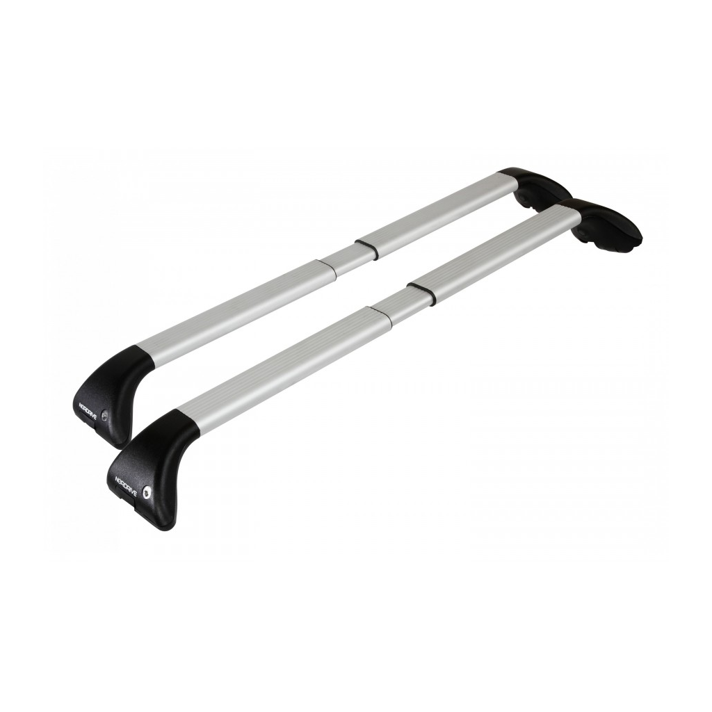 Μπάρες Οροφής Αυτοκινήτου Nordrive Αλουμινίου Ασημί 2 Τεμ (N15015/N21413) - Flush Railing