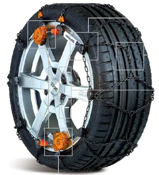 Αλυσίδες Χιονιού Weissenfels Clack & Go No 7 -  (9mm) Τεμάχια Δύο