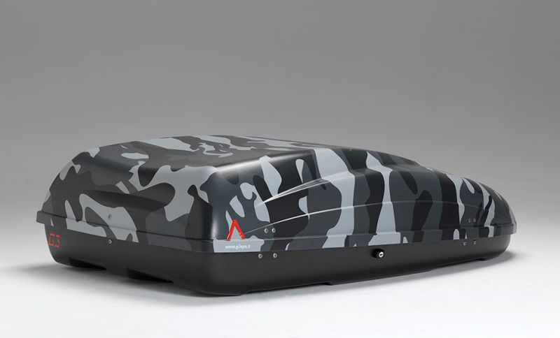 Μπαγκαζιέρα Οροφής Αυτοκινήτου G3 Helios 400 CAMOU - 330 lt (Limited Edition) Κωδικός 22.294CAMOU