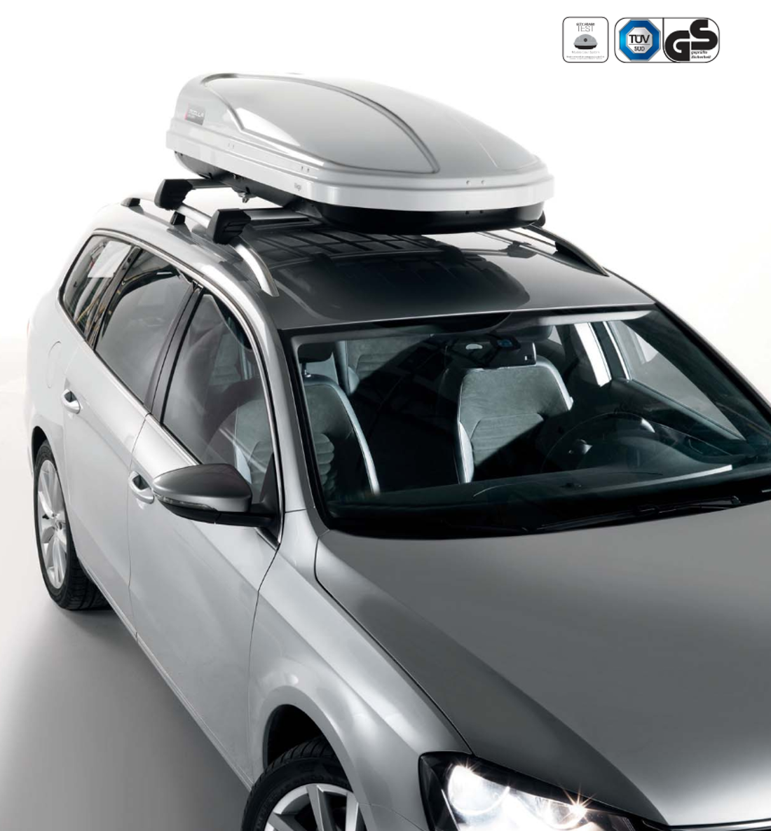 Μπαγκαζιέρα Οροφής Αυτοκινήτου Modula Wego 500 lt Χρώμα Λευκό Μπαγκαζιέρα Οροφής Αυτοκινήτου Modula Wego 500 lt Χρώμα Λευκό