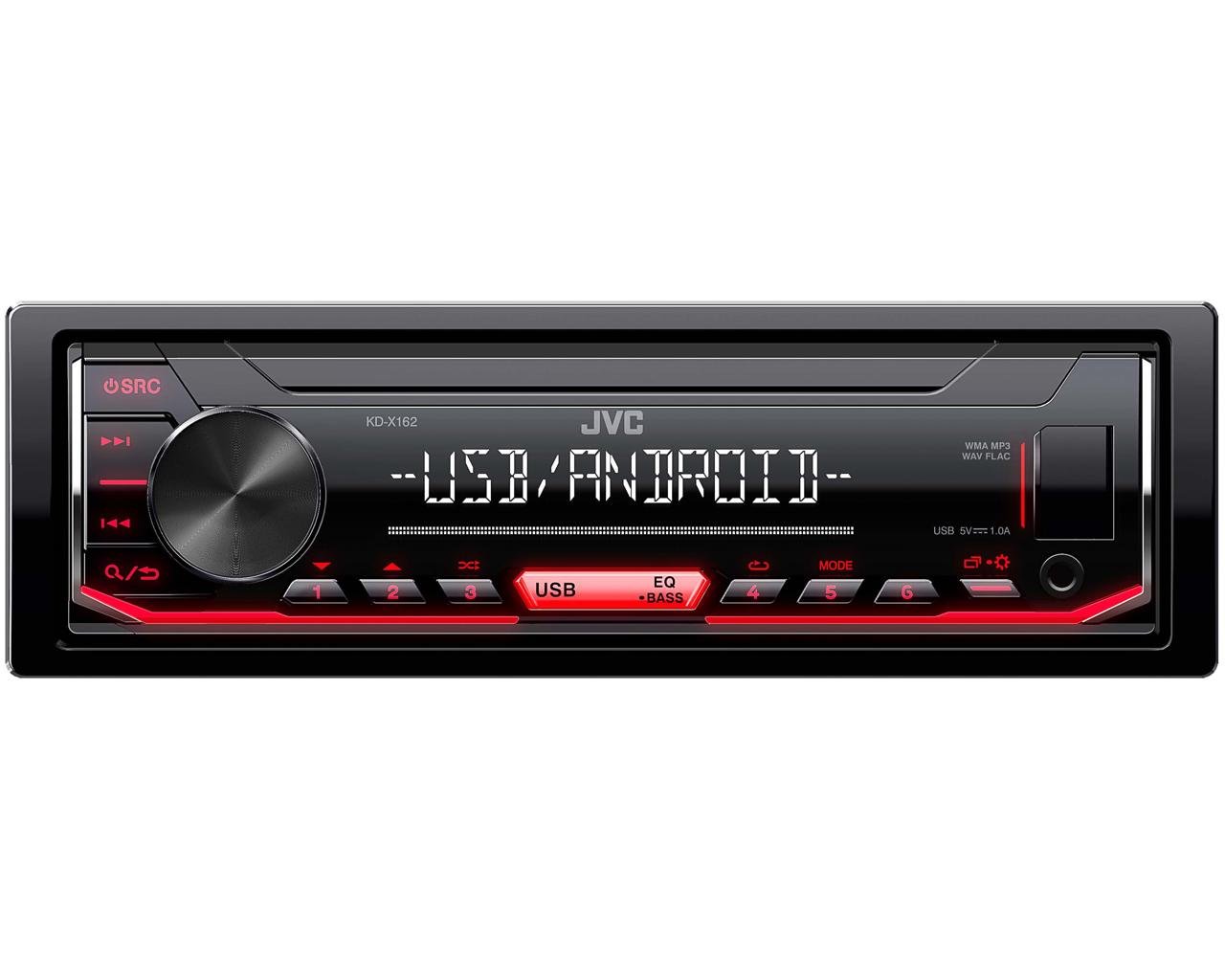 Ράδιο MP3/USB Jvc KD-X162 Ράδιο MP3/USB Jvc KD-X162