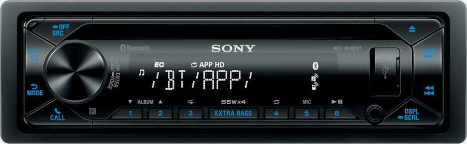 Ράδιο CD/MP3/USB/BT Sony MEX-N4300BT Ράδιο CD/MP3/USB/BT Sony MEX-N4300BT
