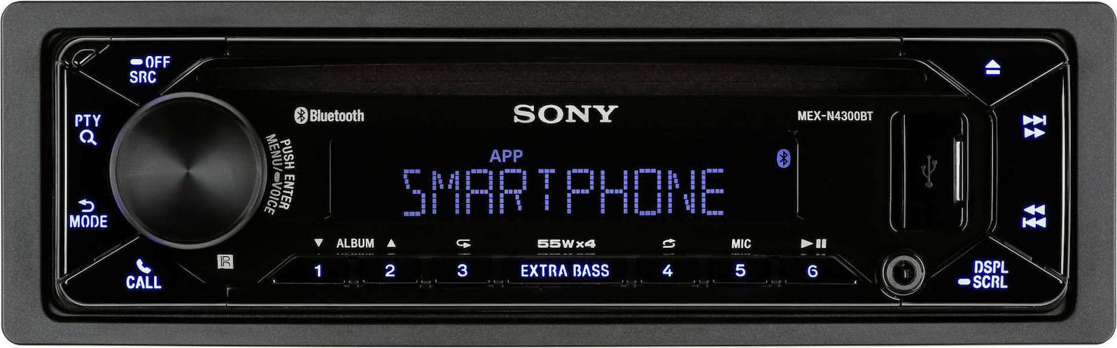 Ράδιο MP3/USB/BT Sony MEX-N4300BT Ράδιο MP3/USB/BT Sony MEX-N4300BT