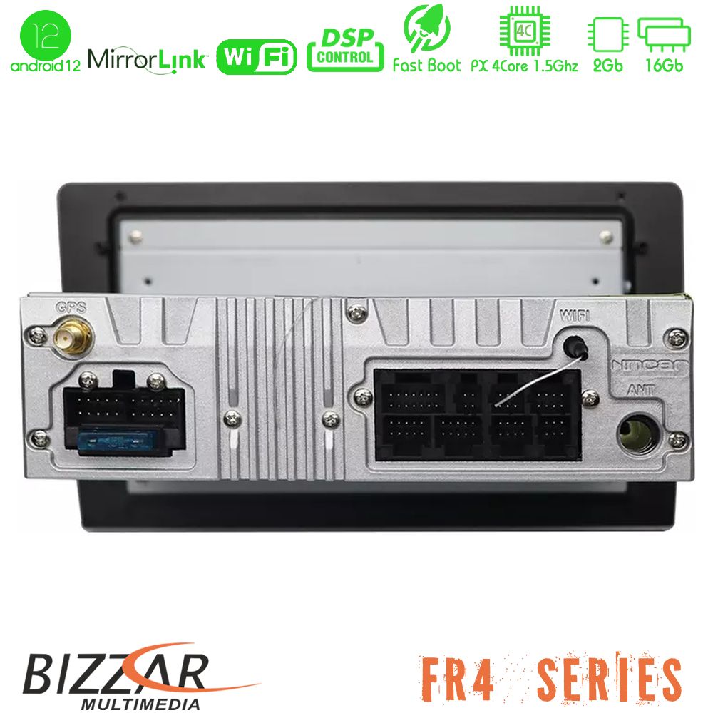 Bizzar FR4 Series 4Core Android12 2+16GB Navigation Multimedia Tablet 9″ (1DIN) Bizzar FR4 Series 4Core Android12 2+16GB Navigation Multimedia Tablet 9″ (1DIN)