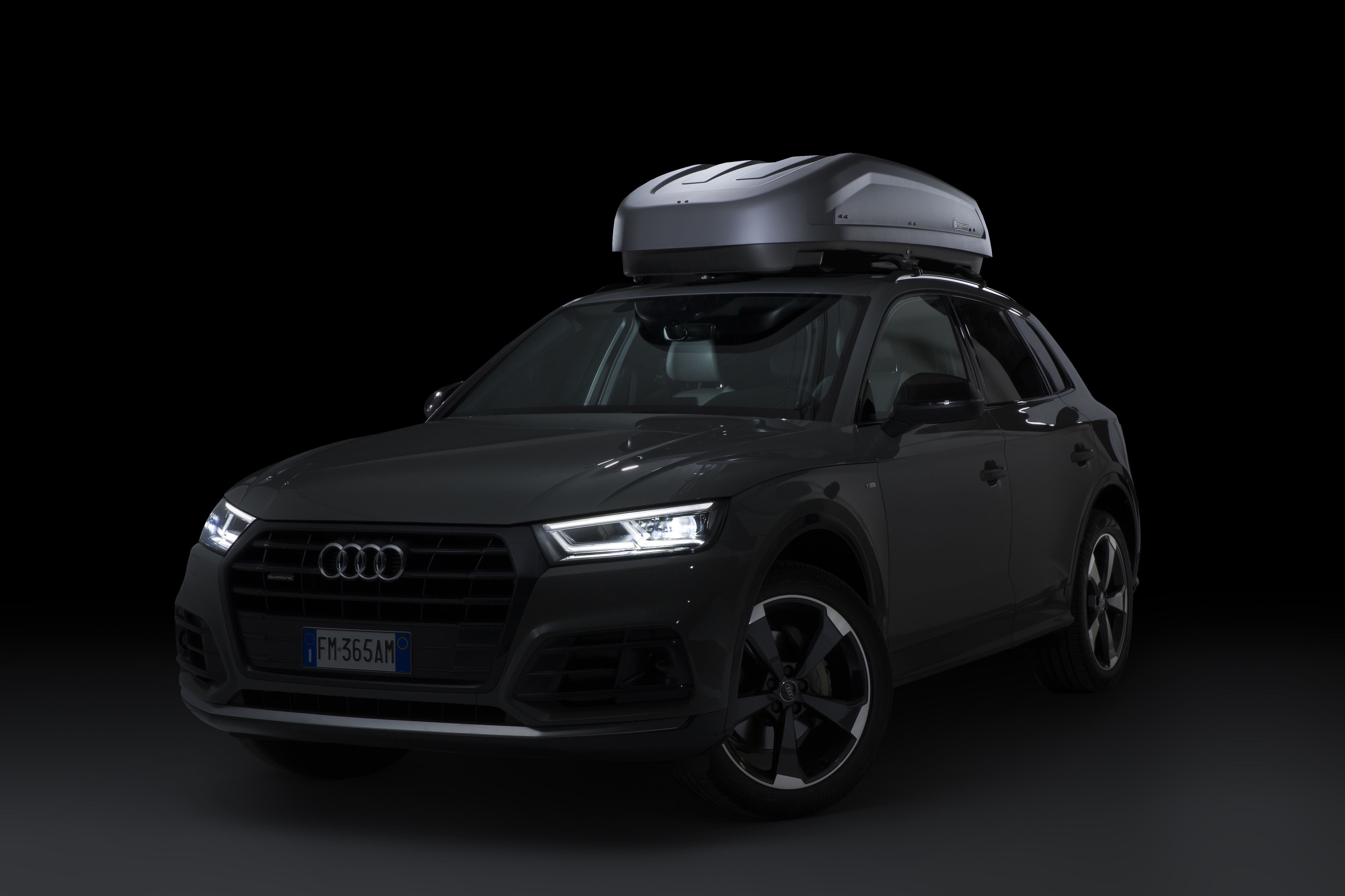 Μπαγκαζιέρα Οροφής Αυτοκινήτου Modula Evo 550 lt Χρώμα Ανθρακί