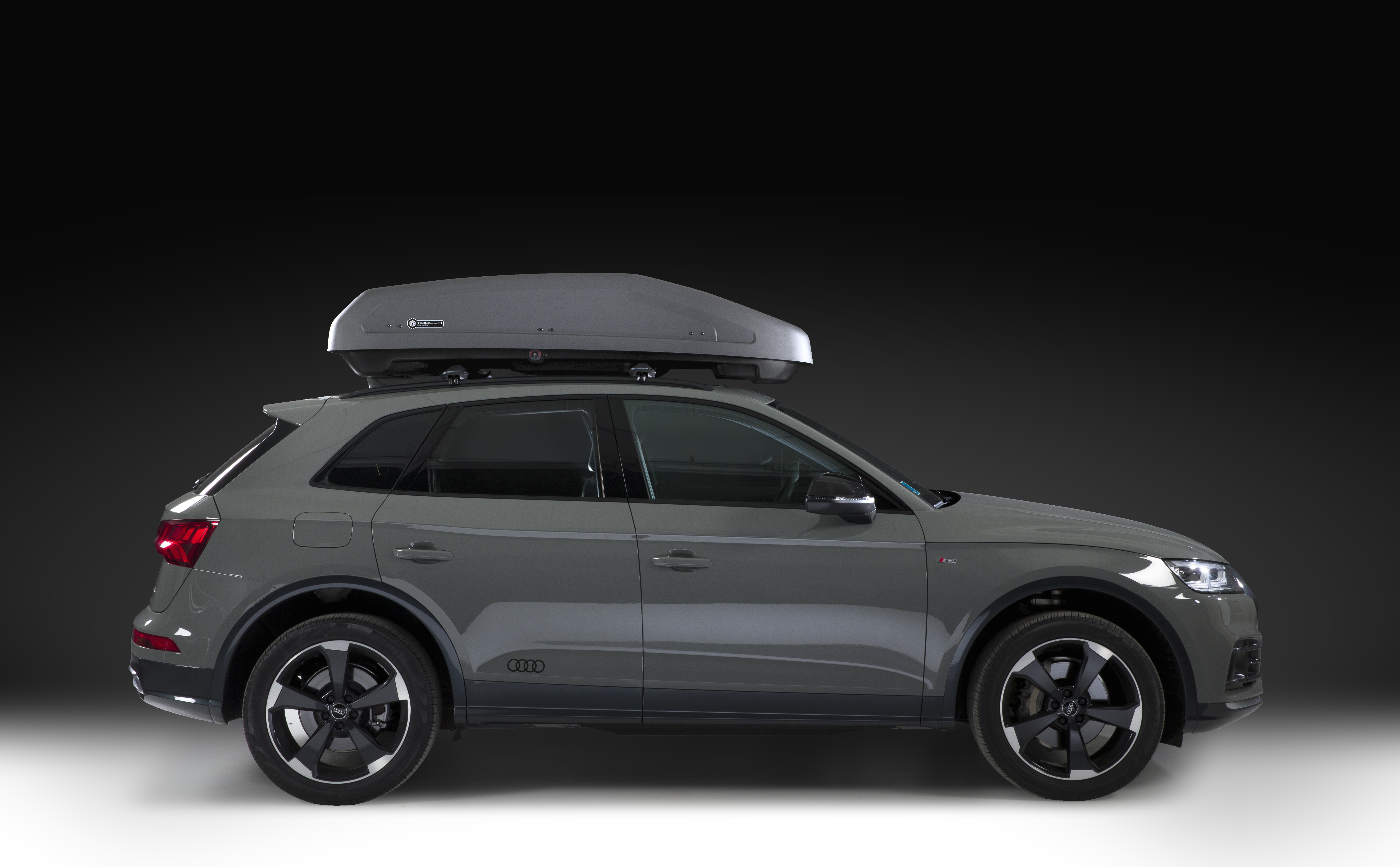 Μπαγκαζιέρα Οροφής Αυτοκινήτου Modula Evo 550 lt Χρώμα Ανθρακί