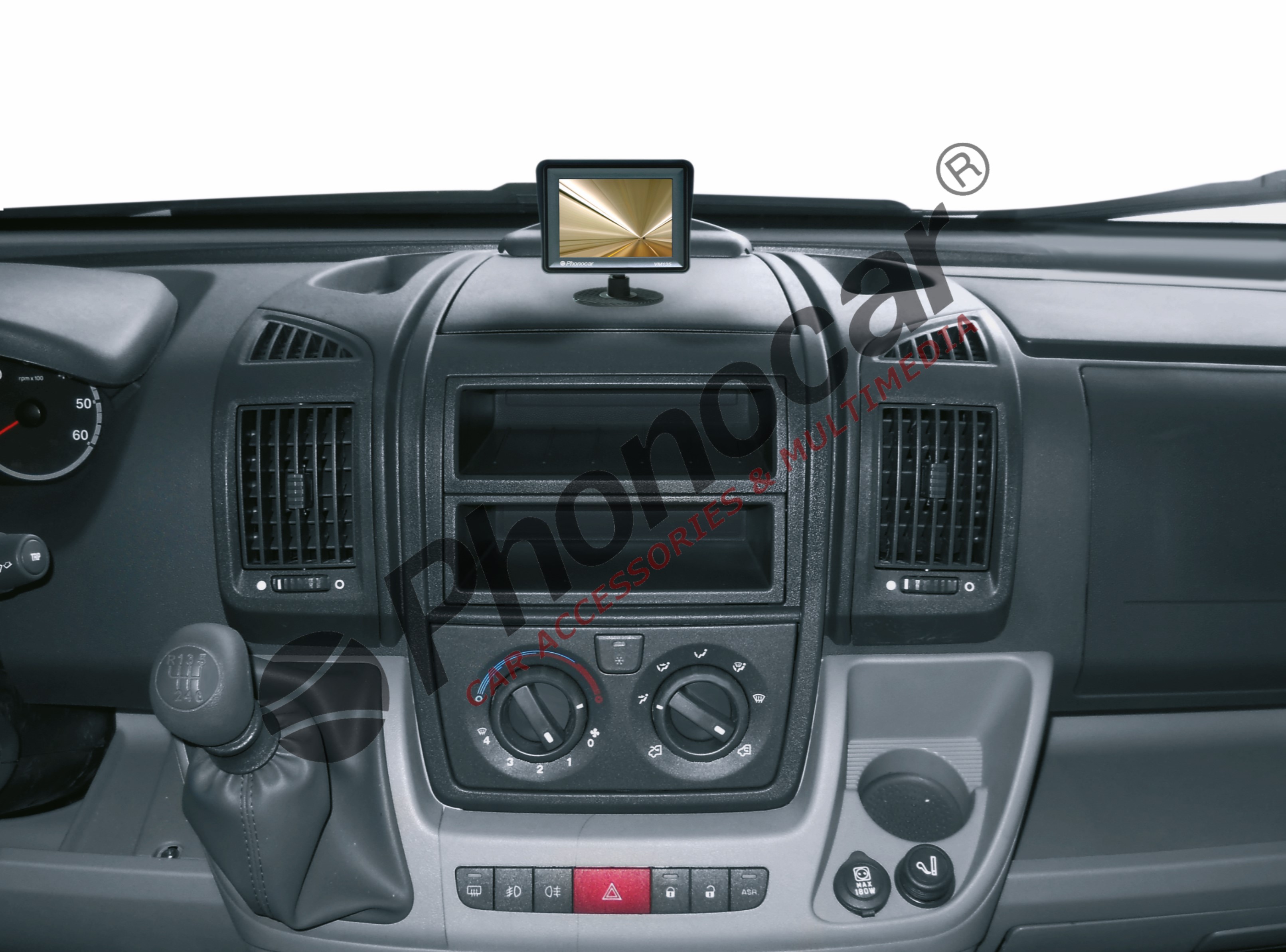 Monitor 3,5 Inches TFT/LCD με Βάση για κάμερα οπισθοπορείας Model: VM 135