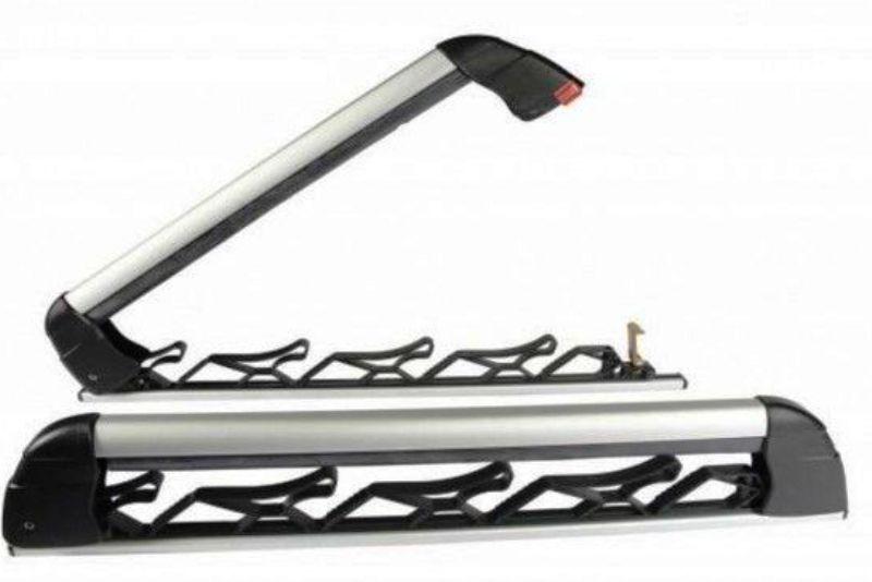 Βάση Σκί / Snowboard Οροφής Αλουμινίου Fabbri Aluski & Board 4 (4 Ski / 2 Snowboard)