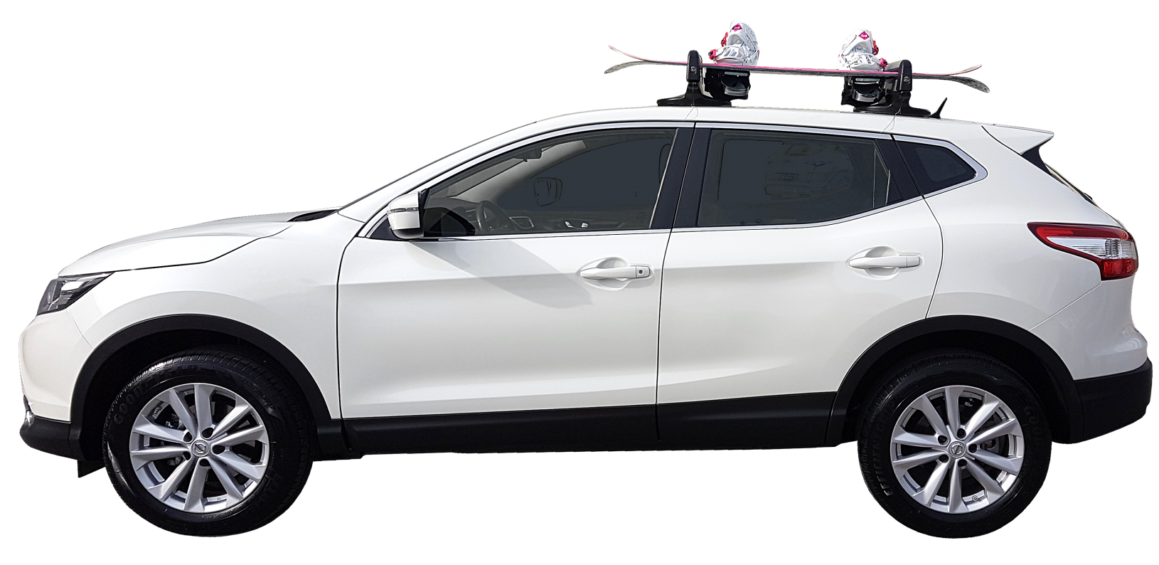 Βάση Σκί / Snowboard Οροφής Μαγνητική Fabbri Huski (3 Ski / 2 Snowboard)