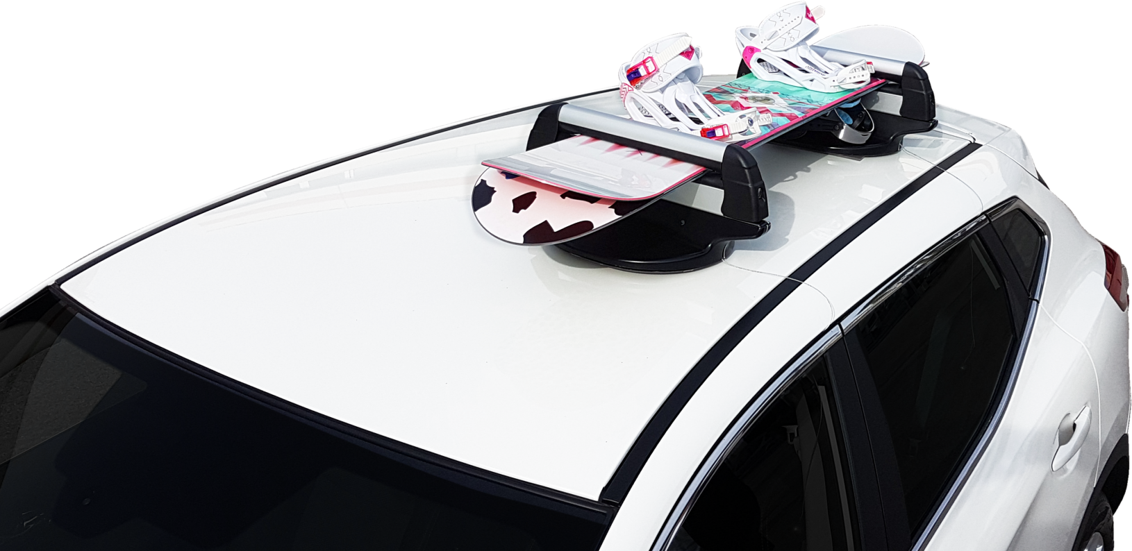 Βάση Σκί / Snowboard Οροφής Μαγνητική Fabbri Huski (3 Ski / 2 Snowboard)