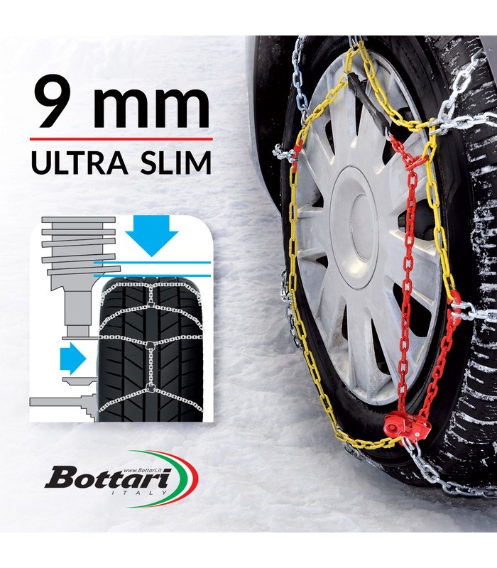 Αλυσίδες Χιονιού Goodyear No 45 9mm IX (77909) Τεμάχια Δύο