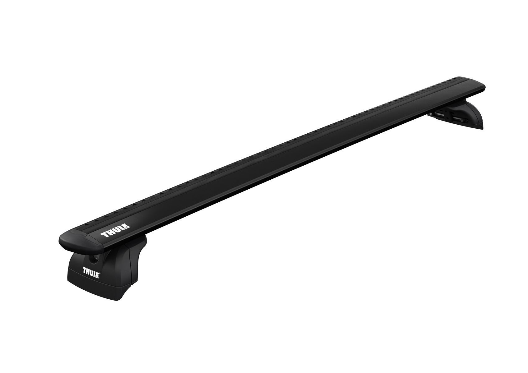 Μπάρες Οροφής Αυτοκινήτου Thule Evo Wing Bar Μαύρες Αλουμινίου (SET) 753000 / 711220 (118cm) / 183144