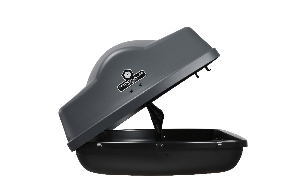 Μπαγκαζιέρα Οροφής Αυτοκινήτου Modula Ciao 430 lt Χρώμα Ανθρακί Μπαγκαζιέρα Οροφής Αυτοκινήτου Modula Ciao 430 lt Χρώμα Ανθρακί