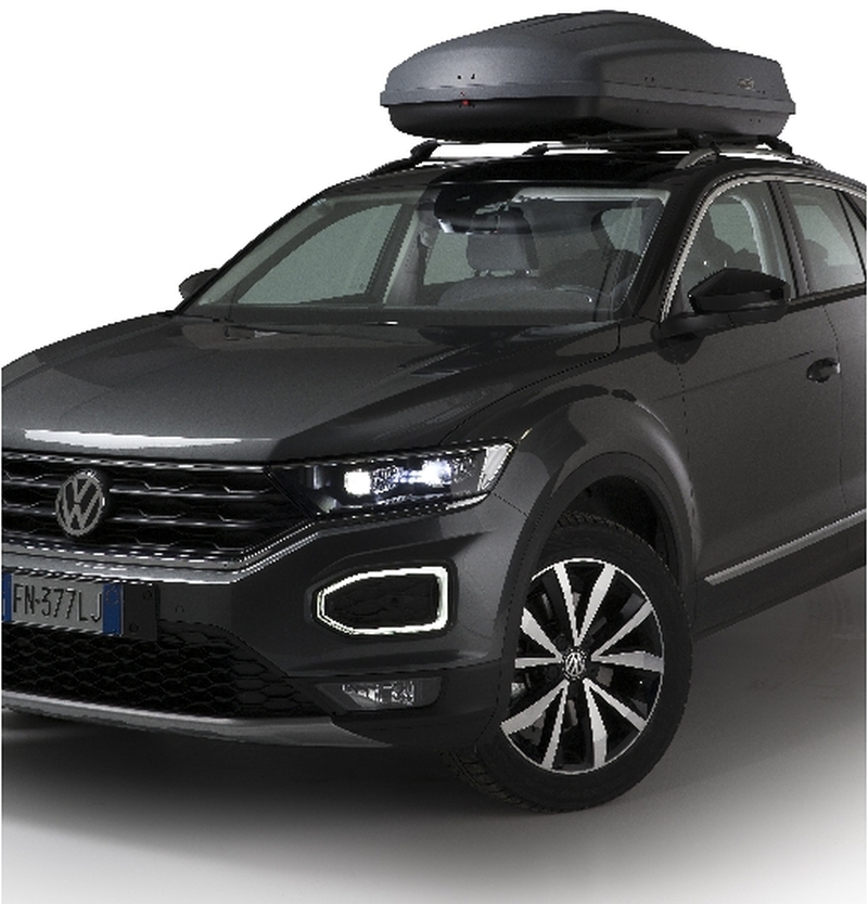 Μπαγκαζιέρα Οροφής Αυτοκινήτου Modula Ciao 430 lt Χρώμα Ανθρακί Μπαγκαζιέρα Οροφής Αυτοκινήτου Modula Ciao 430 lt Χρώμα Ανθρακί