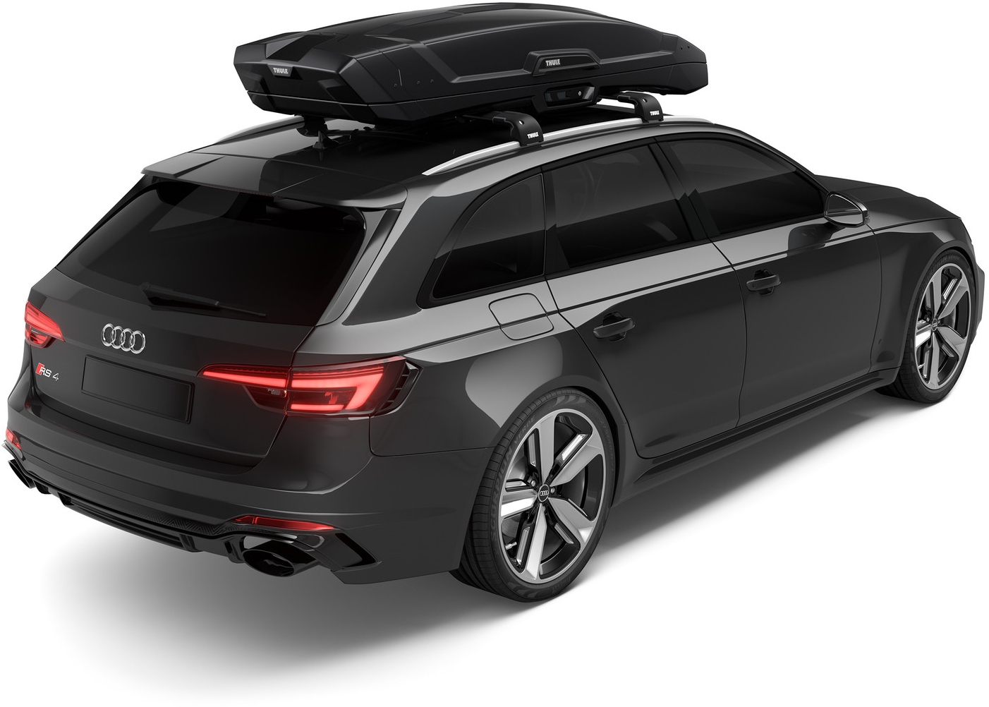 Μπαγκαζιέρα Οροφής Αυτοκινήτου Thule Vector M - 360 lt Χρώμα Μαύρο Μεταλλικό