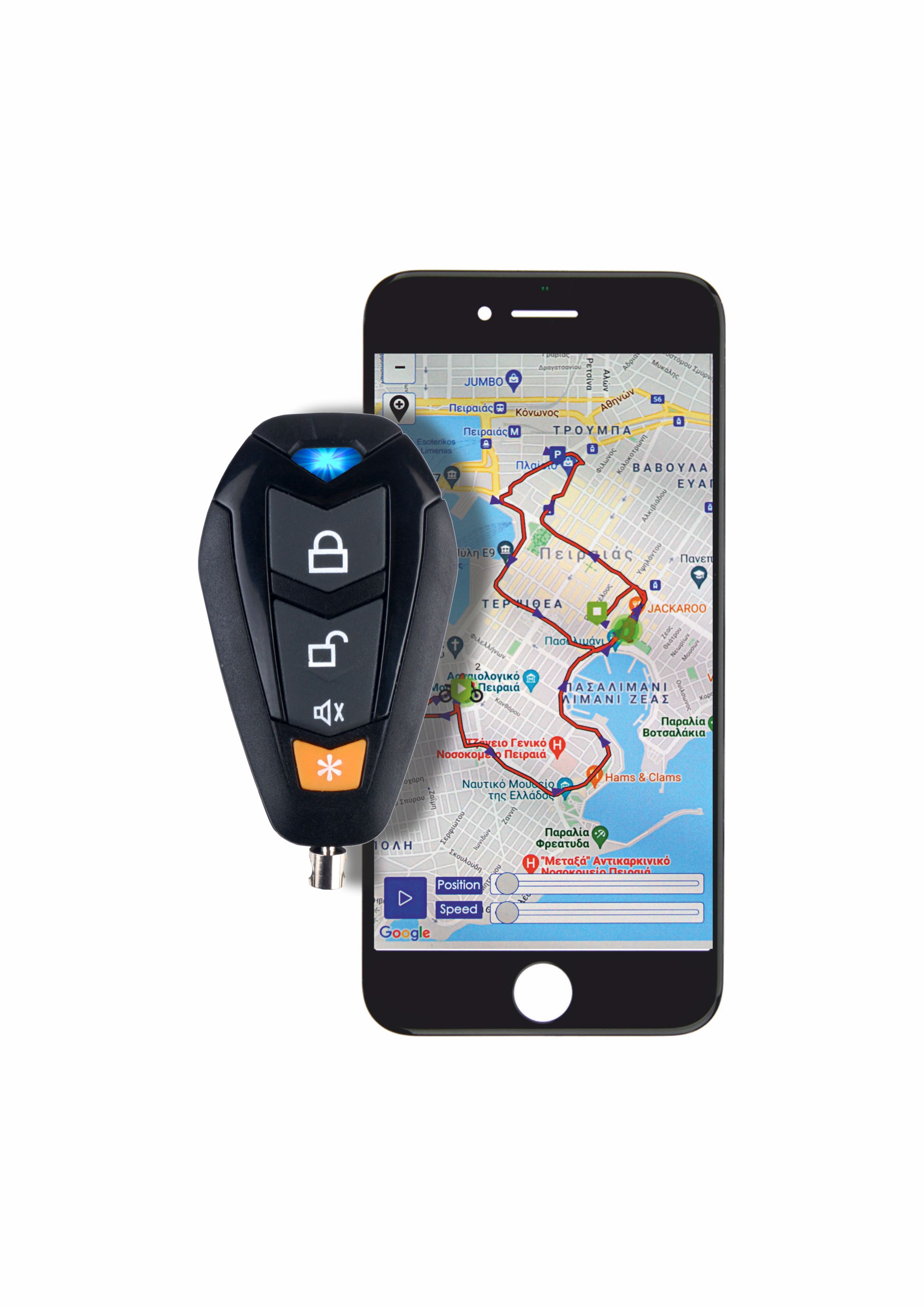 Συναγερμός Mηχανής/ATV ELSER 600V2 GPS Συναγερμός Mηχανής/ATV ELSER 600V2 GPS