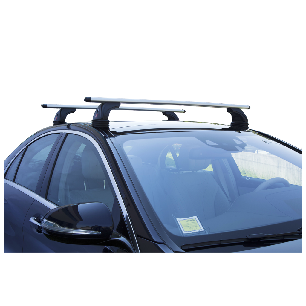 Μπάρες Οροφής Αυτοκινήτου Fabbri Αλουμινίου Ασημί 108 cm SET (6501001/6501346/6501201)