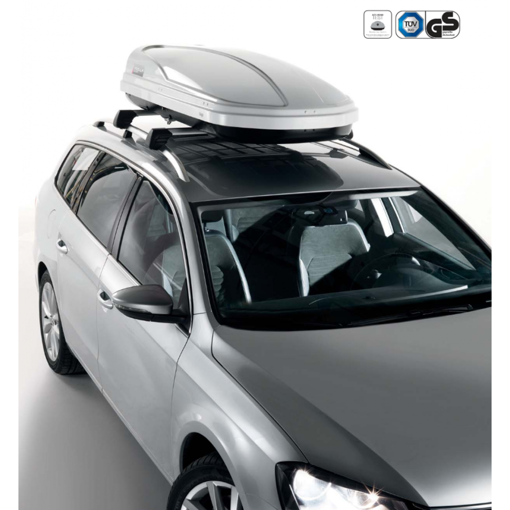 Μπαγκαζιέρα Οροφής Αυτοκινήτου Modula Wego 500 lt Χρώμα Λευκό
