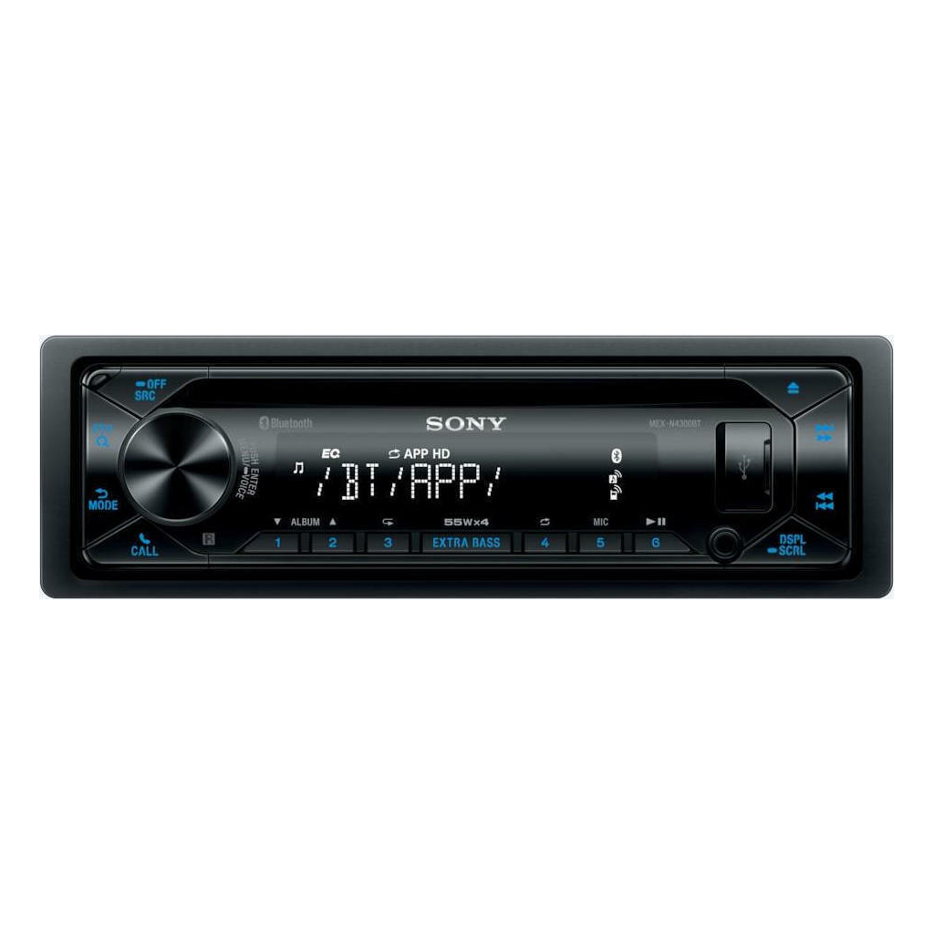 Ράδιο CD/MP3/USB/BT Sony MEX-N4300BT