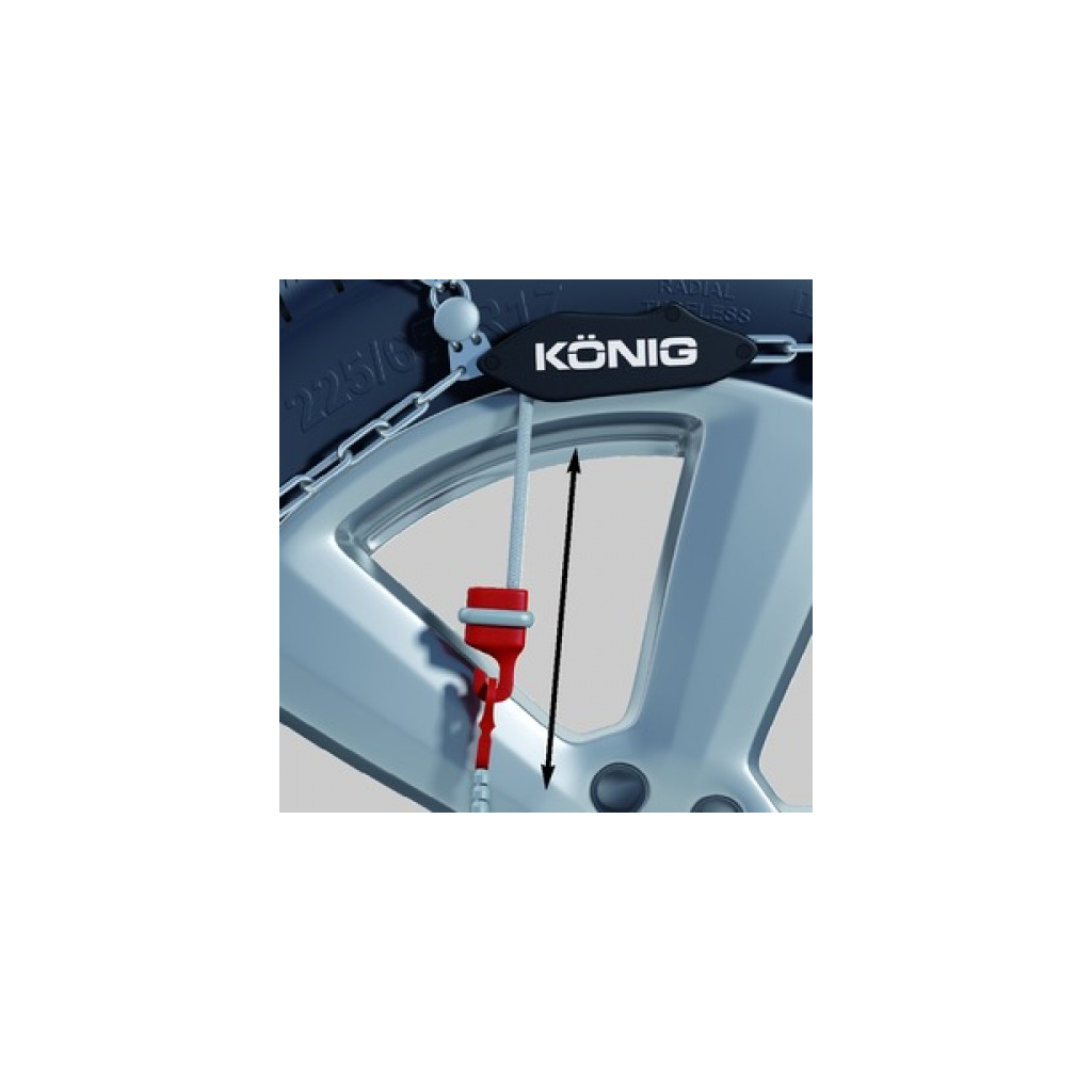 Χιονοαλυσίδες Konig XG-12 Pro No 227 (12mm) Τεμάχια Δύο
