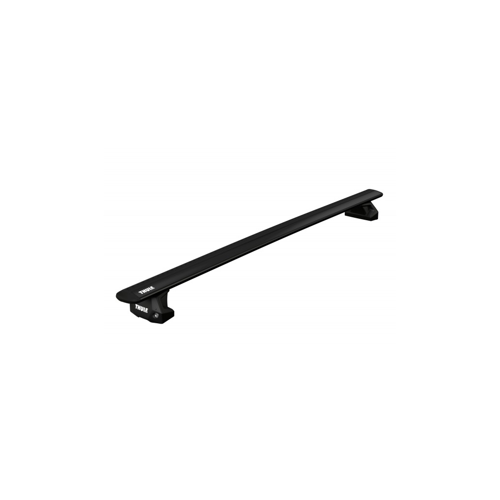 Μπάρες Οροφής Αυτοκινήτου Thule Evo Wing Bar Μαύρες Αλουμινίου (SET) 710700 / 711320 (127cm) / 187111 (Fixed Points)