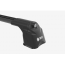 Μπάρες Οροφής Αυτοκινήτου Turtle Roof Rails Air3 (3007-9098) Αλουμινίου Μαύρες