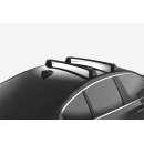 Μπάρες Οροφής Αυτοκινήτου Turtle Roof Rails Air3 (3001-0204) Αλουμινίου Μαύρες