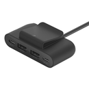 BELKIN BUZ001bt2MBKB7 4-PORT USB HUB POWER EXTENDER, 2M, BLK